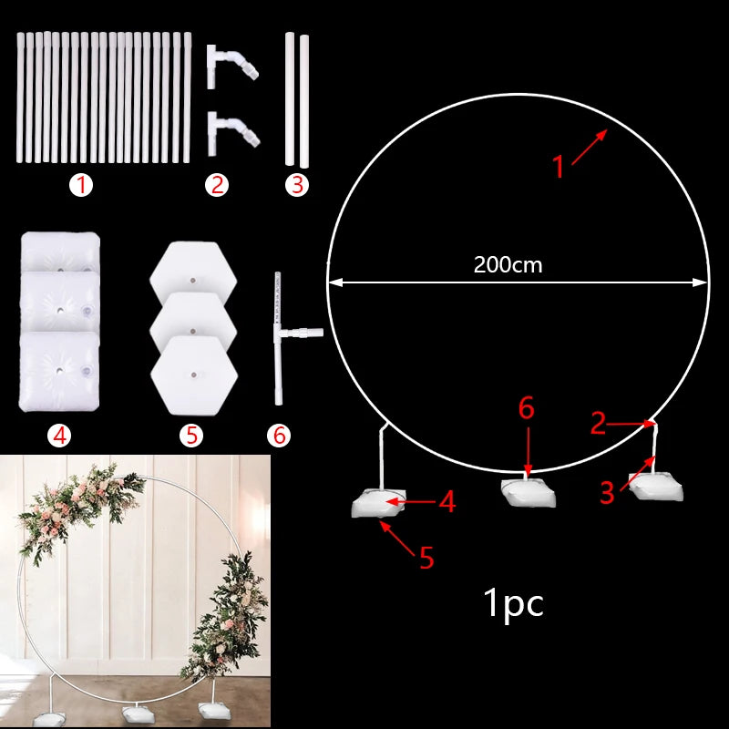 Adjustable Table Balloon Arch Kits DIY Decoration Column Accessories