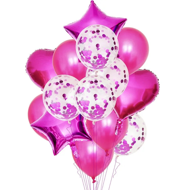 Confetti Balloon Bundle (14Pcs)