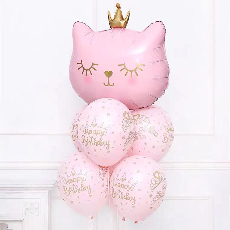 Crown Cat Balloon