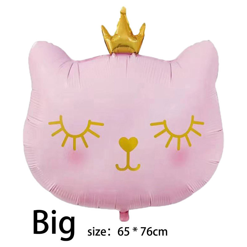 Crown Cat Balloon